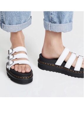 Dr. Martens Blaire Leather Slide Sandal
